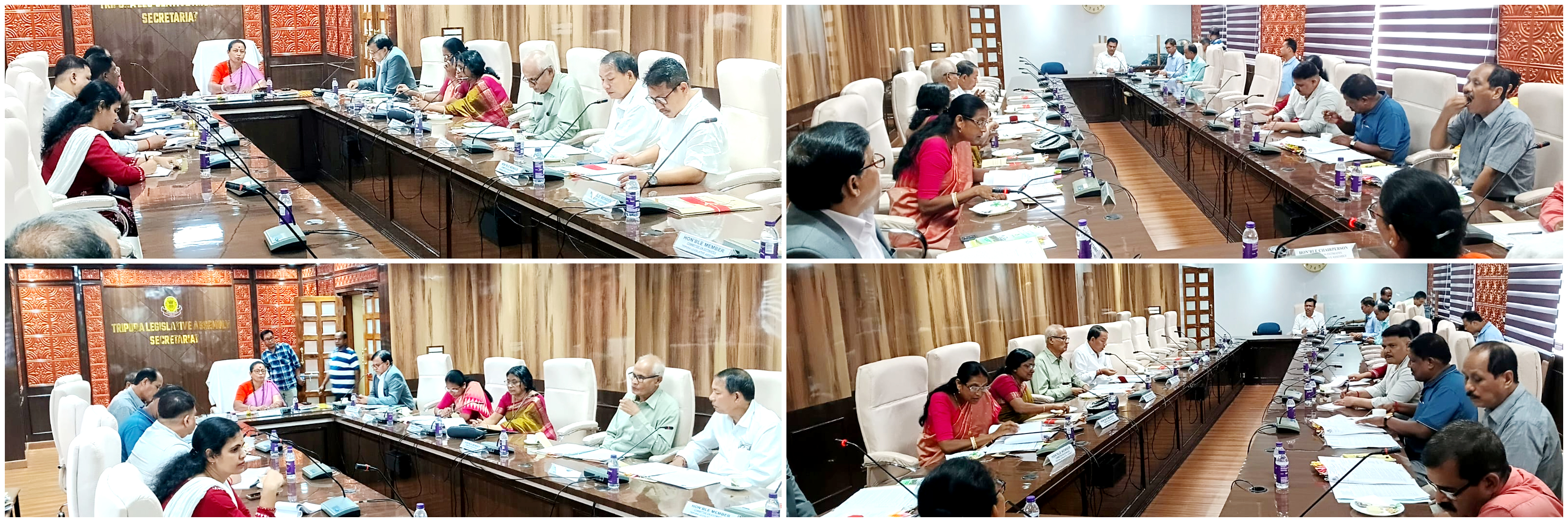 Meeting of the Committee on Estimates at Tripura Legislative Assembly ...